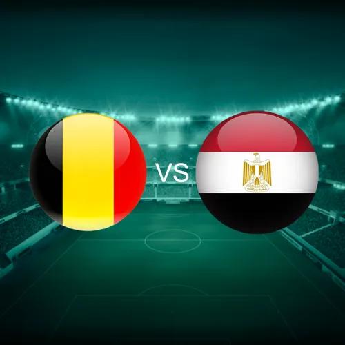 Belgium vs Egypt